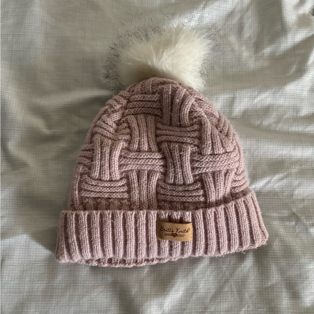 Pink Knit Hat